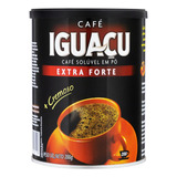 Café Instantâneo  Iguaçu Solúvel Em Pó Extraforte Sem Glúten Lata 200 G