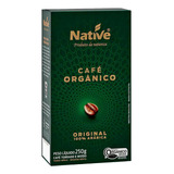 Café Orgânico Torrado Moído Premium 100% Arábica Native 250g