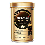 Café Solúvel Nescafé Gold Intenso 100g Liofilizado