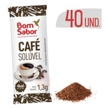 Café Solúvel Sache Tipo Pelé Bom Sabor Stick 1,3g 40 Und