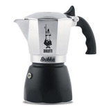 Cafeteira Bialetti Brikka 4 Cups Prata Italiana