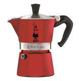 Cafeteira Bialetti Moka Express 3 Tazas Manual Vermelha Italiana