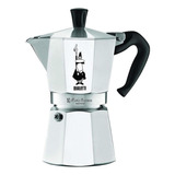 Cafeteira Bialetti Moka Express 4 Cups Manual Alumínio Itali