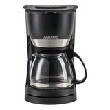 Cafeteira Elétrica Agratto Vetro Caffe 15x Cev15-02 Cor Preto 110v