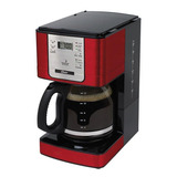 Cafeteira Flavor Programável 12 Xícaras Vermelha Oster 127v