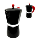 Cafeteira Italiana 9 Xicaras Black Em Lauminio - Clink