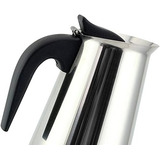 Cafeteira Italiana Aço Inox 450ml 9 Xicaras Café Original