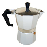 Cafeteira Italiana Moka Café Preto Branco Vermelha