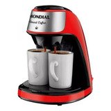 Cafeteira Mondial C-42-2x Smart Coffee Vermelha