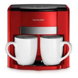 Cafeteira Multilaser Gourmet 2 Xícaras Semi Automática Verme