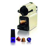 Cafeteira Nespresso Inissia D40 Cream 220v Cor Amarelo Voltagem 220v