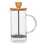 Cafeteira Prensa Francesa Tampa Bambu 370ml Mimo Style