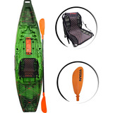 Caiaque Atlas De Pesca Com Remo E Cadeira - Titan Cor Selva