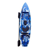 Caiaque Caiaker Truta Individual C/ Assento Remo Pesca Lazer