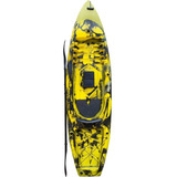Caiaque Caiaker Truta Individual C/ Remo Assento Lazer Pesca
