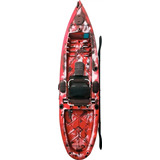 Caiaque De Pesca Robalo Pró Com Remo Caiaker! Pronta Entrega