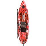 Caiaque De Pesca Tarpon Sem Pedal - Caiaker Cor Vermelho Camuflado