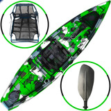 Caiaque De Pesca Tuna Pro - Cadeira Pro - Remo - Hidro2eko