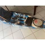 Caiaque Flash Milha Náutica Cor Azul Camuflado Usado