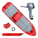 Caiaque Grande Motor De Popa A Gasolina 9.8hp De Pesca Mn07