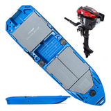 Caiaque Motor Pesca Gas Ré Frente Neutro 6,5hp P. Elét. Mn21