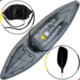 Caiaque Solar Hidro2eko Encosto E Remo Kayak Pesca E Passeio