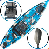 Caiaque Tuna Pro Hidro2eko Kayak Pesca Com Remo E Cadeira