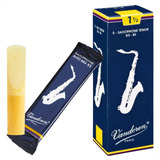 Caixa 10 Palhetas Sax Tenor Vandoren 1.5