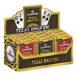 Caixa 12 Baralho Poker Texas Hold'em Copag Profissional