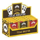 Caixa 24 Baralho Poker Texas Hold'em Copag Profissional