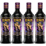 Caixa 4 Catuaba Selvagem Com Açaí Original 1 Litro Coquetel