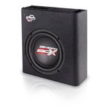 Caixa Amplificada Boog Mini Slim 8 Pol Ativa Som Carro 200w