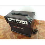 Caixa Amplificador De Violão Borne Cv80