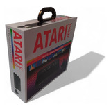 Caixa Atari 2600 Americano Com Divisorias Em Mdf E Alça
