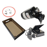 Caixa Base Madeira Motor 110v Com Pedal Singer 15c Pretinha