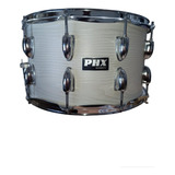 Caixa Bateria 14x8 Phx Branca Pvc 10 Afinações 580 Pvc Brw