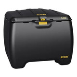 Caixa Baú Moto 140 Litros Preto Entrega Delivery Motoboy