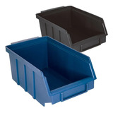 Caixa Bin Organizadora Plástica Nº4 Azul