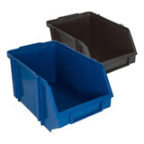 Caixa Bin Organizadora Plástica Nº5 Azul