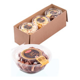Caixa Biscoitos Amanteigados C/ 6 Potes Misto 300g - Dviny