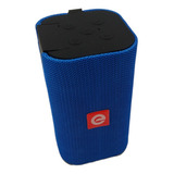 Caixa Bluetooth Som Multimídia Led Exbom Max Cs-m31btl Azul 110v/220v