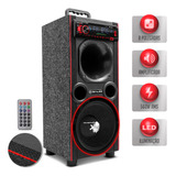 Caixa Bob Residencial Shutt 560w Bluetooth Usb Bivolt Player