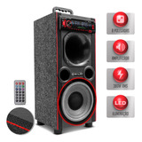 Caixa Bob Shutt Ativa 380w Sub 8 Pol Novik + Player + Driver