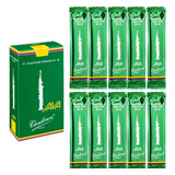 Caixa C/ 10 Palhetas Vandoren Java Para Sax Soprano Nº 2,5