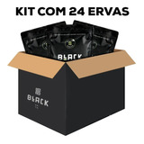 Caixa C/ 24 Und Erva Mate Terere Black 500g - Burrito