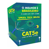 Caixa Cabo De Rede Cat5e Speed
