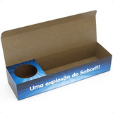 Caixa Caixinha Embalagem Churros Espanhol Delivery