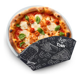 Caixa Caixinhas Embalagem Mini Pizza 100 Pçs