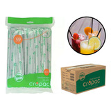 Caixa Canudo Colher Mexedor Para Caipirinha Bio 1.200 Und
