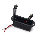 Caixa Case Bateria 9v Violão Baixo Guitarra Com Conector